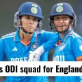 BCCI announces India Women’s ODI and T20I squads for England tour