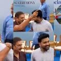 WATCH: Ravi Shastri’s hilarious appeal to Rohit Sharma after stand unveiling at Wankhede