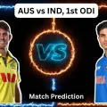AUS vs IND, 1st ODI Match Prediction: Who will win today’s game between Australia and India?