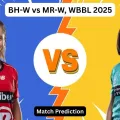 BH-W vs MR-W, WBBL 2025 Match Prediction: Who will win today’s game between Brisbane Heat and Melbourne Renegades?