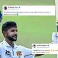 Fans erupt as Sonal Dinusha hits another stunning century to frustrate India on Day 5 of Colombo Test