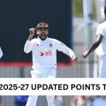 WTC 2025-27 Points Table [UPDATED]: Bangladesh strengthen fourth spot after historic win over Australia