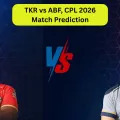 TKR vs ABF, CPL 2026, Match Prediction: Who will win today’s game between Trinbago Knight Riders and Antigua and Barbuda Falcons?
